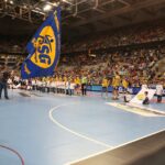 Piłkarze ręczni Vive Targów Kielce nie awansowali do ćwierćfinału Ligi Mistrzów. W rewanżowym meczu 1/8 finału kielczanie przegrali na wyjeździe z Rhein Neckar Loewen 23:27. / Stanisław Blinstrub / Radio Kielce