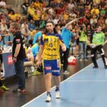 Piłkarze ręczni Vive Targów Kielce nie awansowali do ćwierćfinału Ligi Mistrzów. W rewanżowym meczu 1/8 finału kielczanie przegrali na wyjeździe z Rhein Neckar Loewen 23:27. / Stanisław Blinstrub / Radio Kielce