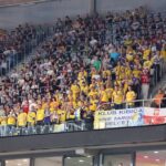 Piłkarze ręczni Vive Targów Kielce nie awansowali do ćwierćfinału Ligi Mistrzów. W rewanżowym meczu 1/8 finału kielczanie przegrali na wyjeździe z Rhein Neckar Loewen 23:27. / Stanisław Blinstrub / Radio Kielce