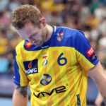 Piłkarze ręczni Vive Targów Kielce nie awansowali do ćwierćfinału Ligi Mistrzów. W rewanżowym meczu 1/8 finału kielczanie przegrali na wyjeździe z Rhein Neckar Loewen 23:27. / Stanisław Blinstrub / Radio Kielce