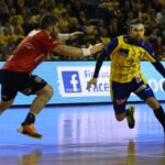 Vive Targi Kielc pokonały we własnej hali Stal Mielec 43:33, prowadząc do prezerwy 19:18. / Stanisław Blinstrub / Radio Kielce