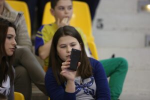 Vive Targi Kielc pokonały we własnej hali Stal Mielec 43:33, prowadząc do prezerwy 19:18. / Stanisław Blinstrub / Radio Kielce