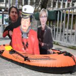 Happening posła Kopycińskiego. / Piotr Michalski / Radio Kielce