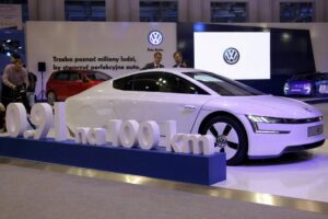 Motor Show 2014 VW XL1. / Robert Felczak / Radio Kielce