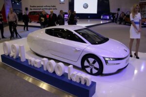 Motor Show 2014 VW XL1. / Robert Felczak / Radio Kielce