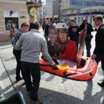 Happening posła Kopycińskiego. / Piotr Michalski / Radio Kielce