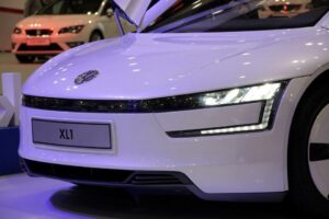 Motor Show 2014 VW XL1. / Robert Felczak / Radio Kielce