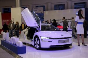 Motor Show 2014 VW XL1. / Robert Felczak / Radio Kielce