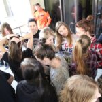 Bieg w Kaskach na Politechnice Świętokrzyskiej - przygotowania do biegu / Stanisław Blinstrub / Radio Kielce