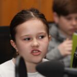 Dzieci w audycji DDD rozmawiały o bezpiecznym w internecie. / Stanisław Blinstrub / Radio Kielce