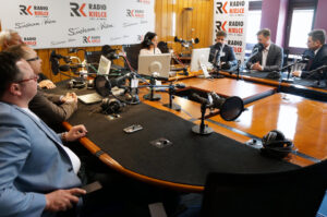 Studio Polityczne 13 kwietnia / Kamil Król / Radio Kielce