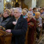 Poświęcenie palm w kieleckiej katedrze przez biskupa Kazimierza Ryczana / Kamil Król / Radio Kielce