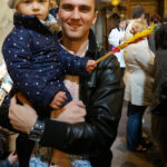 Poświęcenie palm w kieleckiej katedrze przez biskupa Kazimierza Ryczana / Kamil Król / Radio Kielce