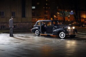 Pierwszy "klaps" na planie filmu "Wyklęty" w reżyserii Konrada Łęckiego / Stanisław Blinstrub / Radio Kielce