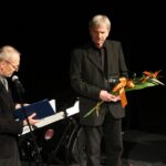 W Teatrze im. Stefana Żeromskiego odbył się koncert "O Duszo Wszelka..." podczas którego wręczono nagrody Stowarzyszenia im. Jana Karskiego w Kielcach. / Piotr Michalski / Radio Kielce