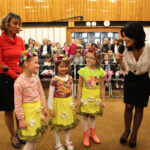 Rozstrzygnięcie konkursu na „Najpiękniejszą Marzannę”. IV miejsce - marzanna nr 63 z Przedszkola Samorządowego nr 3. / Wojciech Habdas / Radio Kielce