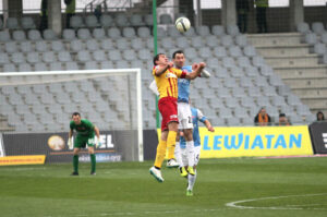 12.04.2014. Mecz Korona Kielce - Cracovia Kraków / Wojciech Habdas / Radio Kielce