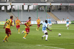 12.04.2014. Mecz Korona Kielce - Cracovia Kraków / Wojciech Habdas / Radio Kielce