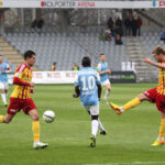 12.04.2014. Mecz Korona Kielce - Cracovia Kraków / Wojciech Habdas / Radio Kielce