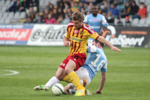 12.04.2014. Mecz Korona Kielce - Cracovia Kraków / Wojciech Habdas / Radio Kielce