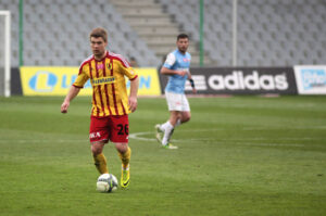 12.04.2014. Mecz Korona Kielce - Cracovia Kraków / Wojciech Habdas / Radio Kielce