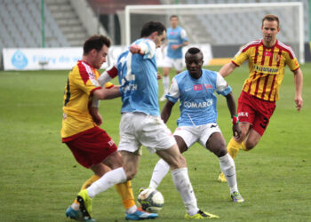 12.04.2014. Mecz Korona Kielce - Cracovia Kraków / Wojciech Habdas / Radio Kielce