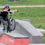 VI CK Jam - zawody BMX i MTB w trikach rowerowych / Krzysztof Żołądek / Radio Kielce