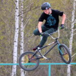 VI CK Jam - zawody BMX i MTB w trikach rowerowych / Krzysztof Żołądek / Radio Kielce
