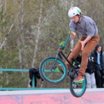 VI CK Jam - zawody BMX i MTB w trikach rowerowych / Krzysztof Żołądek / Radio Kielce