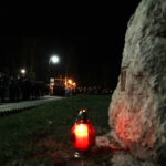 W Masłowie odbyła się msza święta, pod przewodnictwem biskupa Mariana Florczyka, po której wierni wyruszyli w Drodze Krzyżowej na lotnisko, gdzie w 1991 roku Papież Jan Paweł II odprawił nabożeństwo / Wojtek Habdas / Radio Kielce