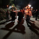 W Masłowie odbyła się msza święta, pod przewodnictwem biskupa Mariana Florczyka, po której wierni wyruszyli w Drodze Krzyżowej na lotnisko, gdzie w 1991 roku Papież Jan Paweł II odprawił nabożeństwo / Wojtek Habdas / Radio Kielce