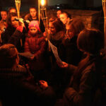 W Masłowie odbyła się msza święta, pod przewodnictwem biskupa Mariana Florczyka, po której wierni wyruszyli w Drodze Krzyżowej na lotnisko, gdzie w 1991 roku Papież Jan Paweł II odprawił nabożeństwo / Wojtek Habdas / Radio Kielce