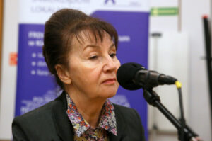 Helena Gontarz - prezes PSS Społem w Kielcach / Kamil Król / Radio Kielce