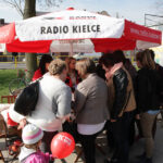 07.04.2014 Włoszczowa. Radio Kielce na 100FM. Jesteśmy na Rynku. / Wojciech Habdas / Radio Kielce