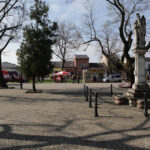 07.04.2014 Włoszczowa. Radio Kielce na 100FM. Jesteśmy na Rynku. / Wojciech Habdas / Radio Kielce