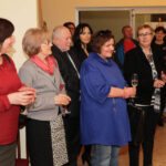 07.04.2014 Włoszczowa. Radio Kielce rozpoczyna nadawanie na 100FM. W Domu Kultury, oficjalnie rozpoczęła pracę terenowa redakcja Radia Kielce. / Wojciech Habdas / Radio Kielce