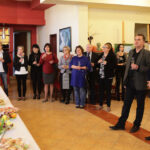 07.04.2014 Włoszczowa. Radio Kielce rozpoczyna nadawanie na 100FM. W Domu Kultury, oficjalnie rozpoczęła pracę terenowa redakcja Radia Kielce. / Wojciech Habdas / Radio Kielce