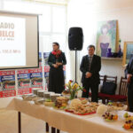 07.04.2014 Włoszczowa. Radio Kielce rozpoczyna nadawanie na 100FM. W Domu Kultury, oficjalnie rozpoczęła pracę terenowa redakcja Radia Kielce. / Wojciech Habdas / Radio Kielce