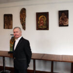 Wernisaż wystawy prac kieleckiego rzeźbiarza Władysława Trzpiota / Wojciech Habdas / Radio Kielce