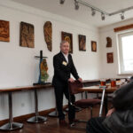 Wernisaż wystawy prac kieleckiego rzeźbiarza Władysława Trzpiota / Wojciech Habdas / Radio Kielce