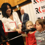 Rozstrzygnięcie konkursu na „Najpiękniejszą Marzannę”. Na antenie mogliśmy usłyszeć piosenkę wykonaną na żywo w studiu Radia Kielce. / Wojciech Habdas / Radio Kielce