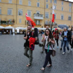 Kanonizacja - Polscy Pielgrzymi na Piazza Navona (26.04.2014) / Wojciech Habdas / Radio Kielce
