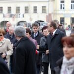 Marsz ulicami kiec w rocznicę Zbrodni Katyńskiej / Stanisław Blinstrub / Radio Kielce