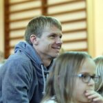 4 Konkurs Talentów w Szkole Podstawowej nr 8 - piłkarz Korony Kielce Paweł Sobolewski / Stanisław Blinstrub / Radio Kielce