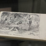 Prace Andrzeja Olesia w Muzeum Historii Kielc / Wojciech Habdas / Radio Kielce