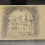 Prace Andrzeja Olesia w Muzeum Historii Kielc / Wojciech Habdas / Radio Kielce