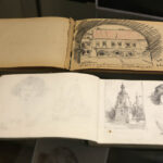 Prace Andrzeja Olesia w Muzeum Historii Kielc / Wojciech Habdas / Radio Kielce