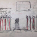 Prace Andrzeja Olesia w Muzeum Historii Kielc / Wojciech Habdas / Radio Kielce