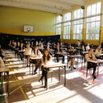 Egzamin gimnazjalny w Gimnazjum nr 23 / Wojciech Habdas / Radio Kielce