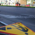 Warszawska, znaki drogowe / Wojciech Habdas / Radio Kielce